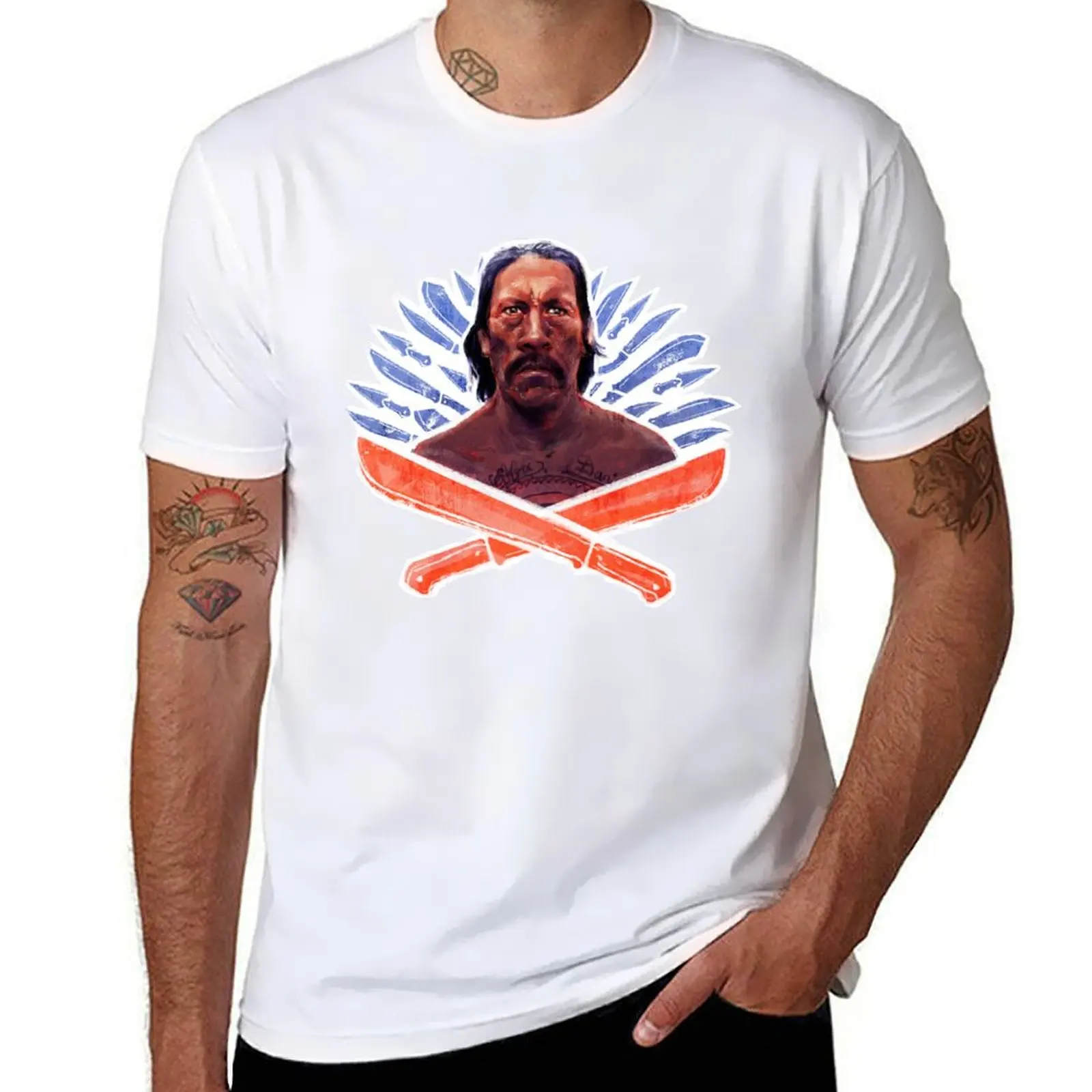 

Machete v2 T-Shirt cotton t shirt man man t shirts cotton T-Shirt