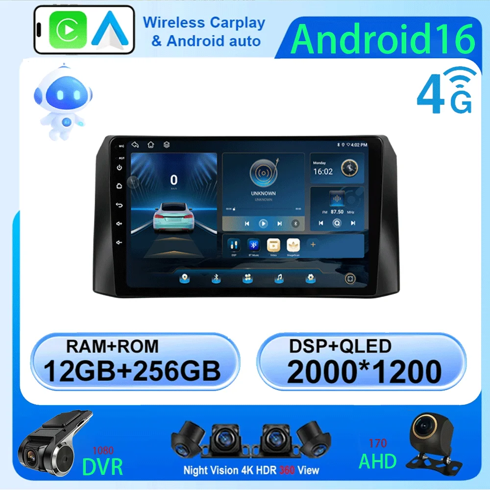 LZJN Android 16 Car Radio For UAZ Patriot 3 2016 - 2021 Multimedia Video Player Navigation stereo GPS No 2din 2 din dvd 4G+WIFI