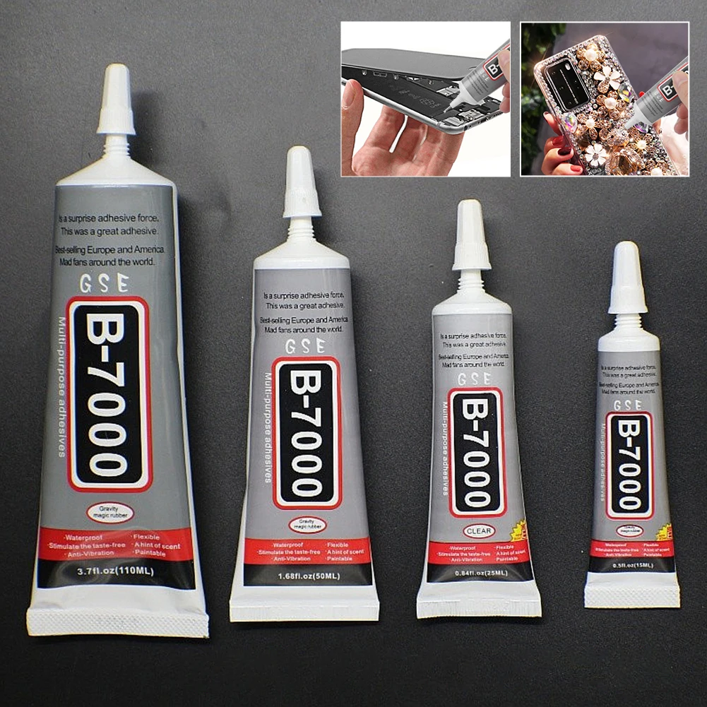 15ml 25ml 50ml 110ml B-7000 Glue B7000 Multi Purpose Glue Adhesive Epoxy Resin Repair Cell Phone LCD Touch Screen Glue B 7000