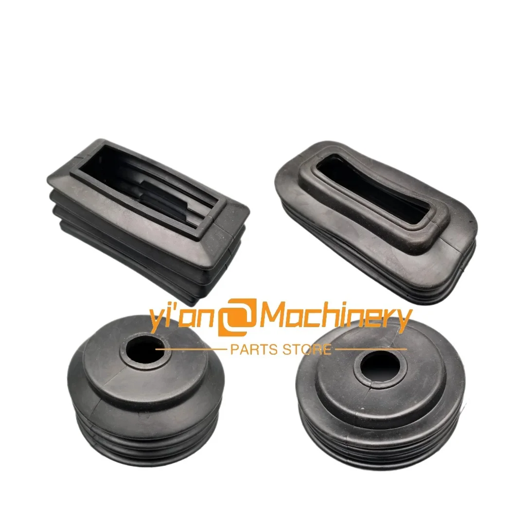 For Excavator Parts Joystick Handle Assembly Walking Foot Valve Sleeve Dust Cover REXROTH KAWASAKI