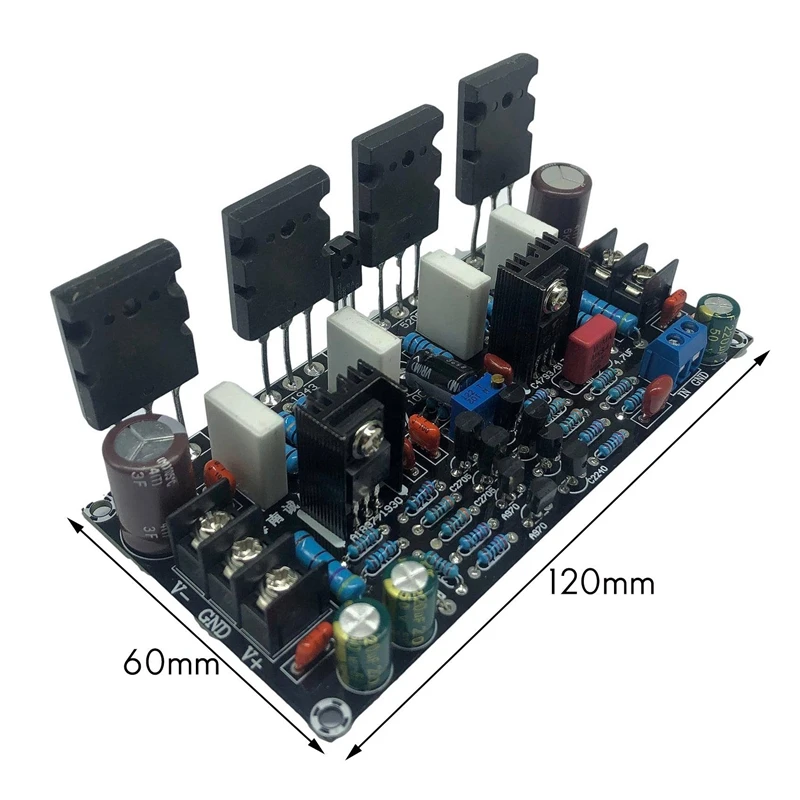 Scheda amplificatore di potenza Mono 1943 + 5200 ad alta potenza 200W After Tube Amp Board