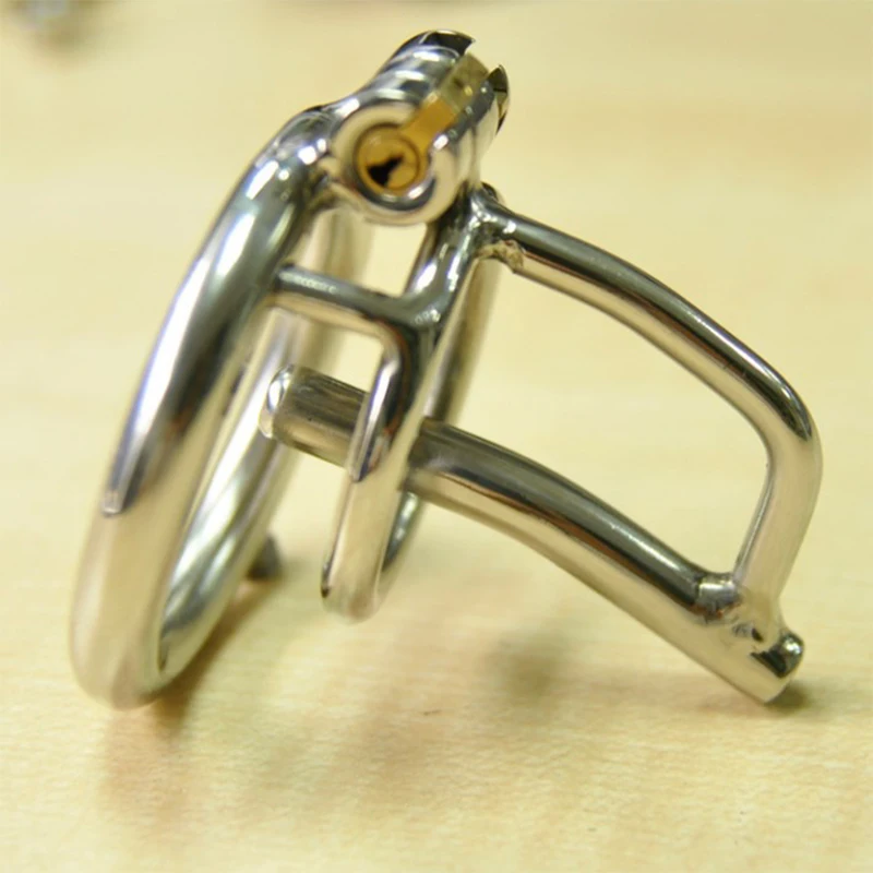 Male Chastity Urethral Catheter Penis Cage Chastity Belt Penis Lock Device BDSM Sex Toys