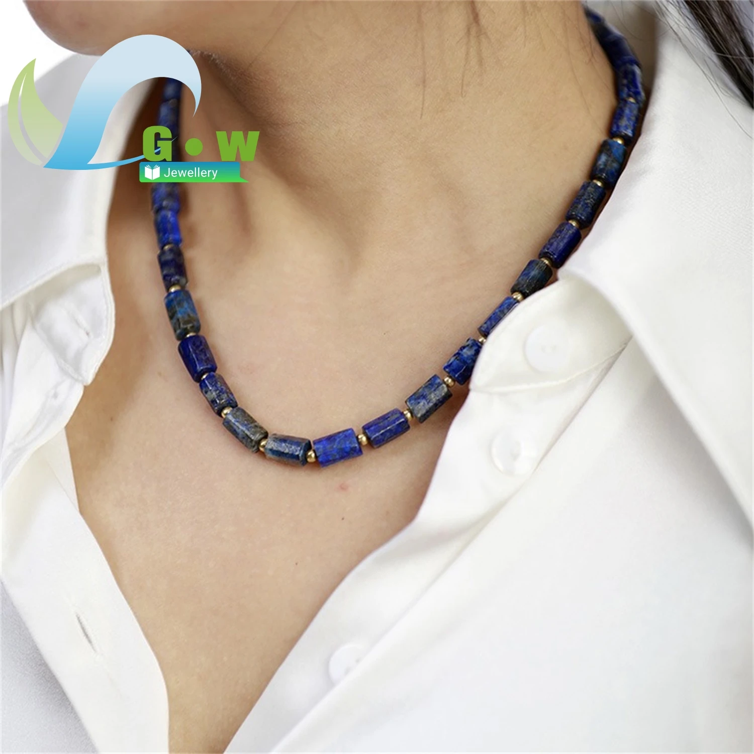 

High Quality Fashion Simple Luxury Natural Stone Crystal Necklace Adjustable Collarbone Chain Minimalist Boho Jewelry for Women