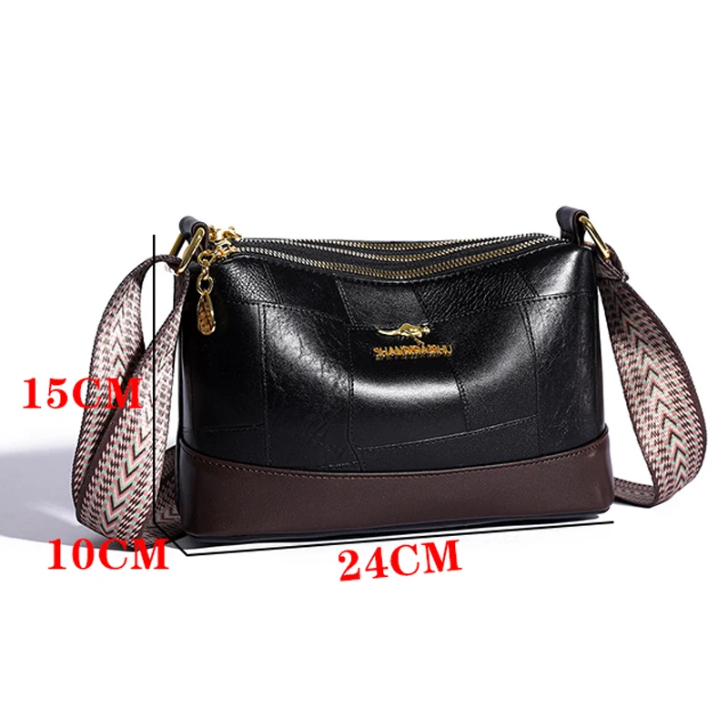 Brand Luxury Women Messenger Bags Soft Leather Handbags Designer Fashion Ladies Shoulder Bag Crossbody Bags For Women Sac A Main