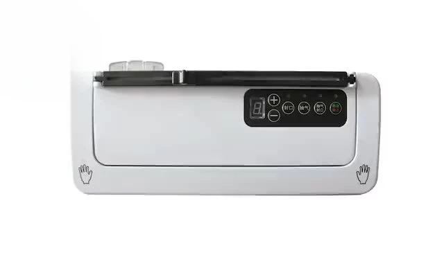 Mini Household Vacuum sealer machine with heat sealing for home food packaging use