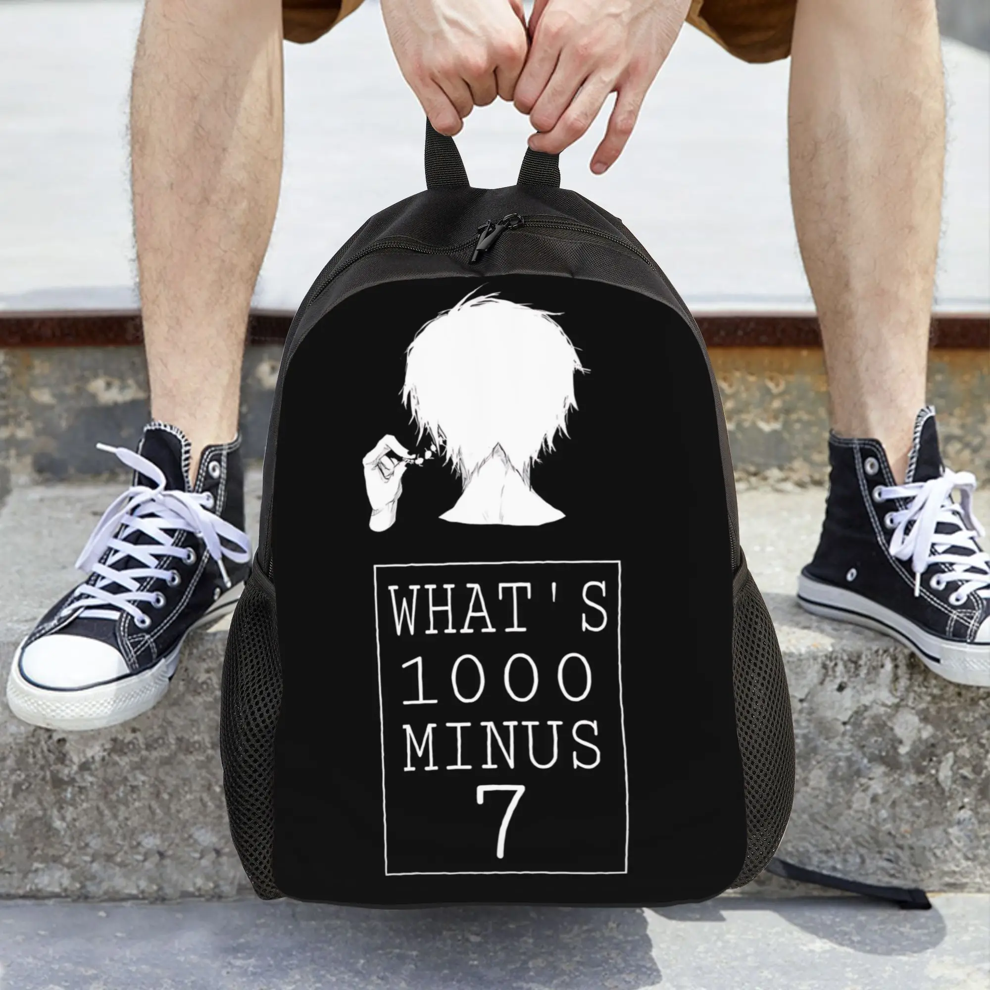 Fashion Halloween Tokyo Ghoul Kaneki Backpacks Its Bag  mochila School Retro Washable Rucksack