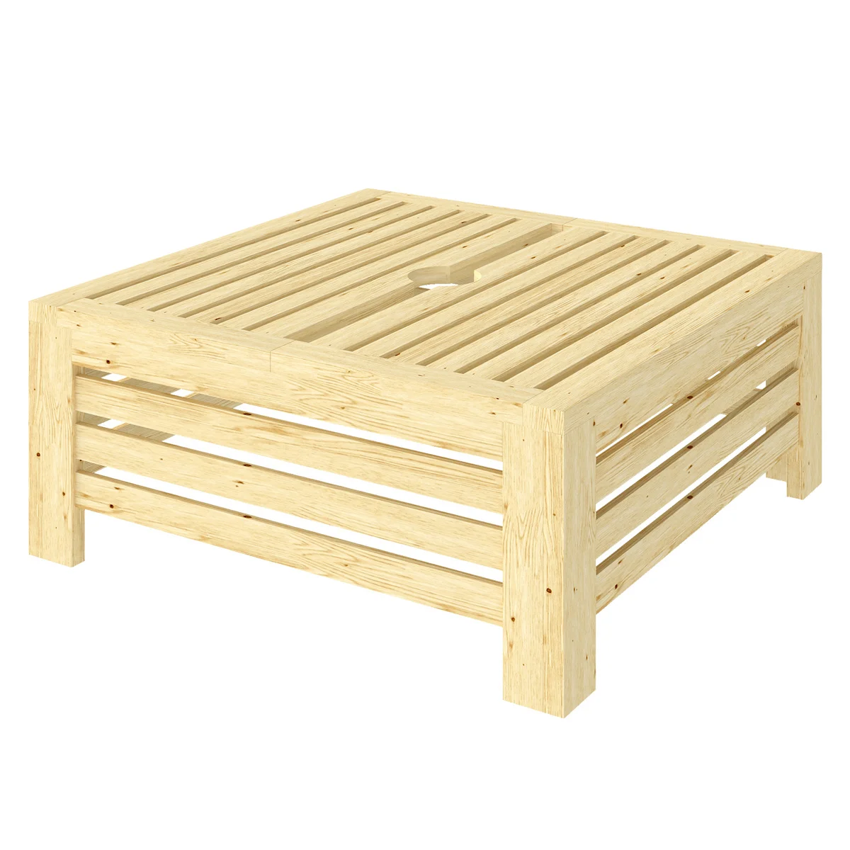 

2-in-1 Outdoor Storage Box for Umbrella Base