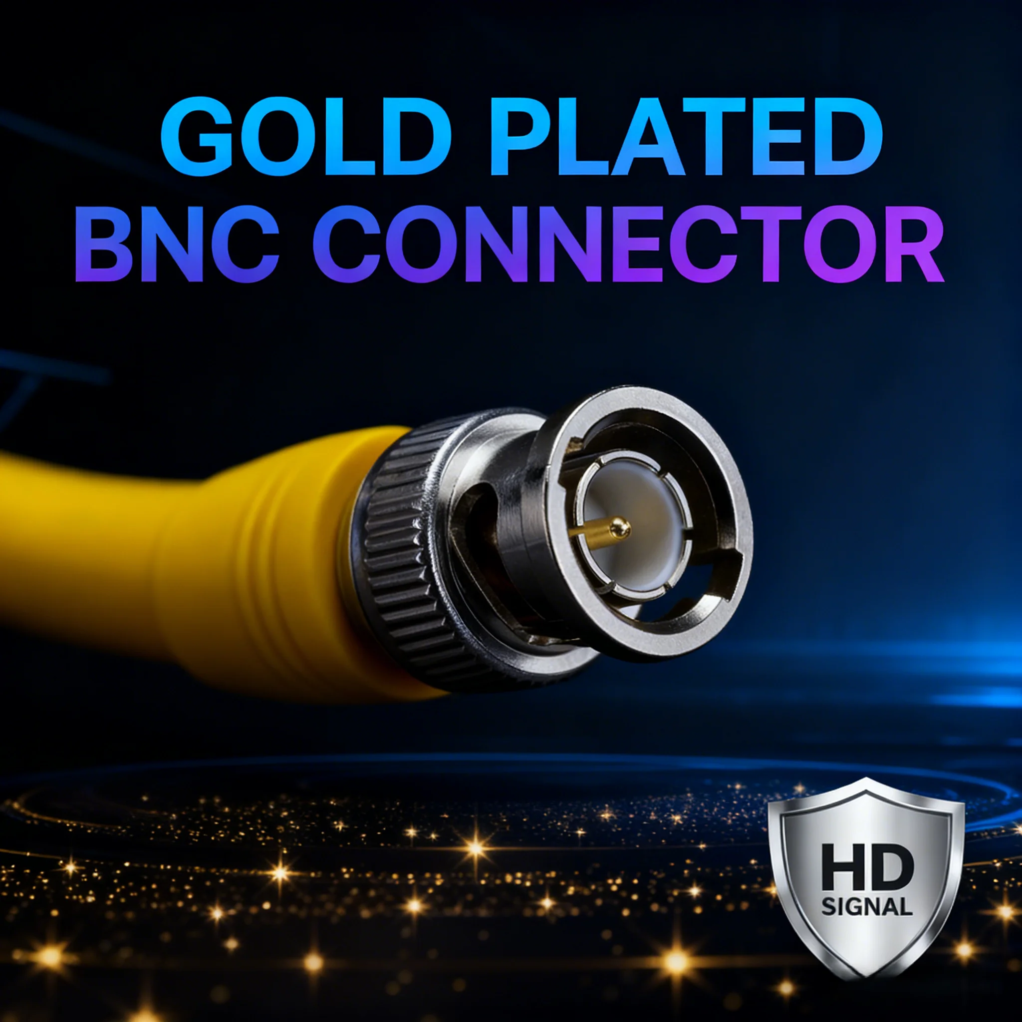

Anti-Interference Coaxial CCTV Cable - 5m–30m BNC+DC Power, 1080P AHD, Stable Winter Extension for Cameras