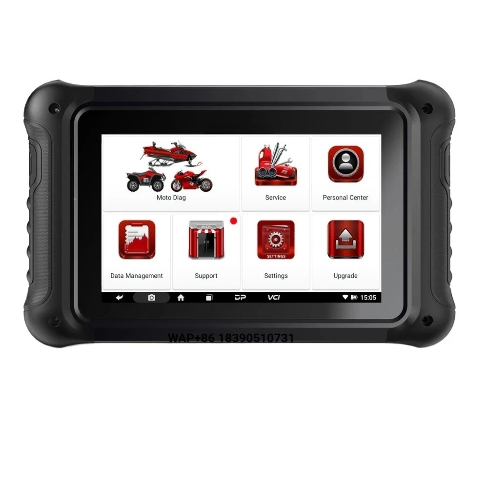 

MT700 Motorcycles All Systems Diagnostic Tool for Oil Service ECU Reset ABS Bleeding TPS