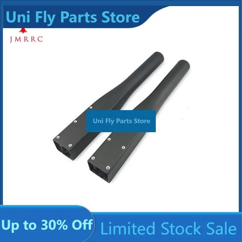 JMRRC 40mm Integrated Carbon Fiber Pipe Square Tube 400mm Length High Hardness Pipe