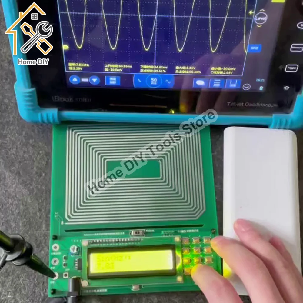 Imagem -02 - Gerador de Ressonância de Ondas Schumann Ajustável Gerador de Pulso de Ultra-baixa Frequência Ressonador de Áudio Interface Usb 0.01hz300000hz