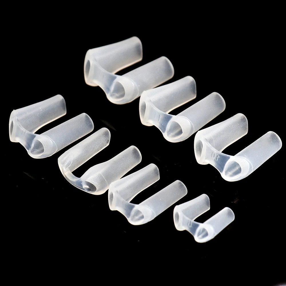 7 Sizes Postoperative Silica Gel Nose Clip Nostril Retainer Clear Shaping Nostril Support Beauty Noseclip Adjust Crooked Nose