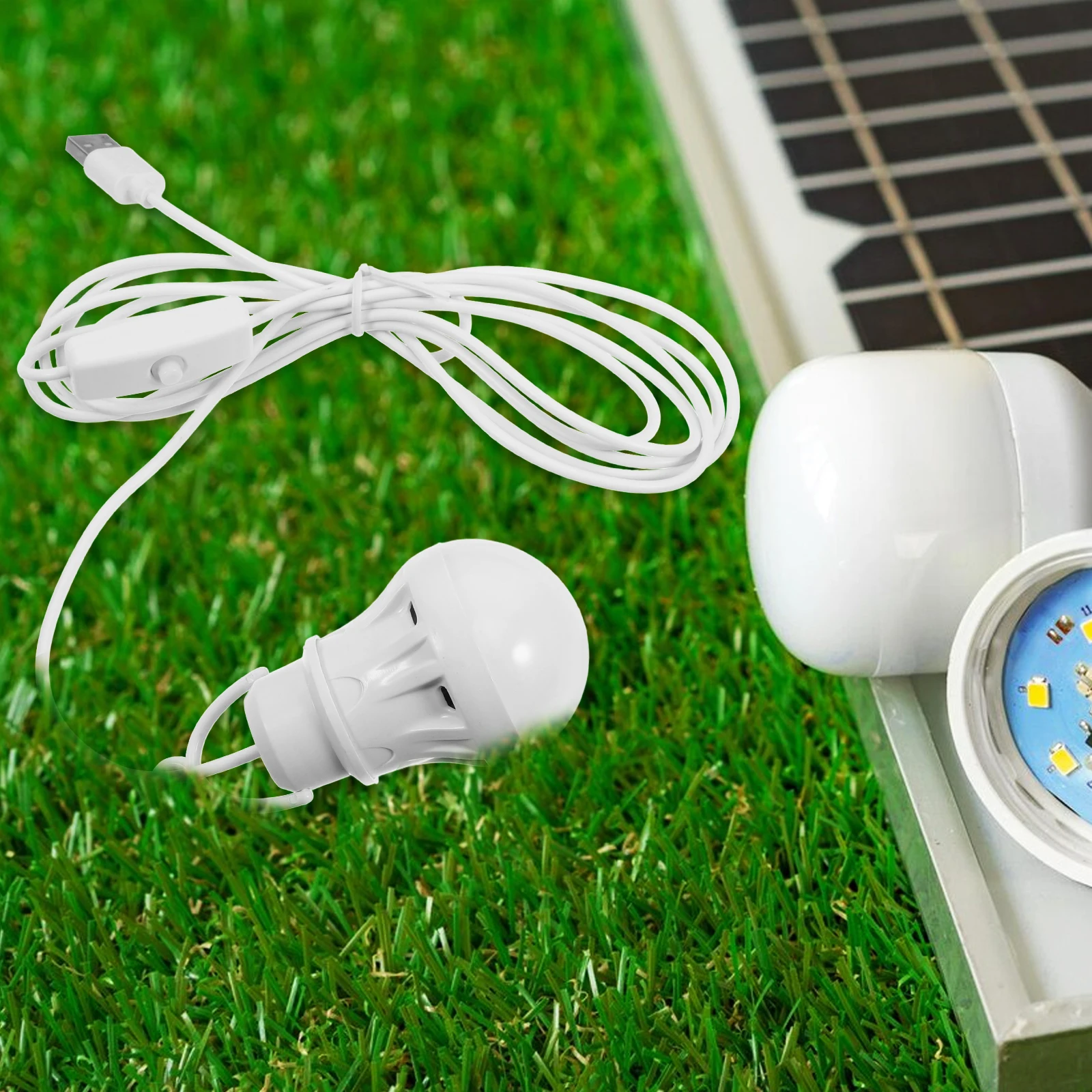 

Low Pressure LED Bulb USB 5V Rechargeable Camping Lantern Portable Light Bulbs Warm White Led Camping Outdoor Tools