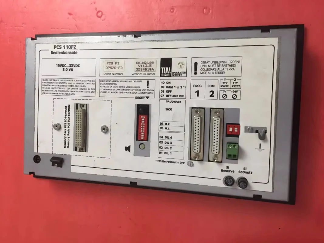 LAUER SYSTEME PCS-110 FZ / PCS110FZ Control Console Used In Good Condition