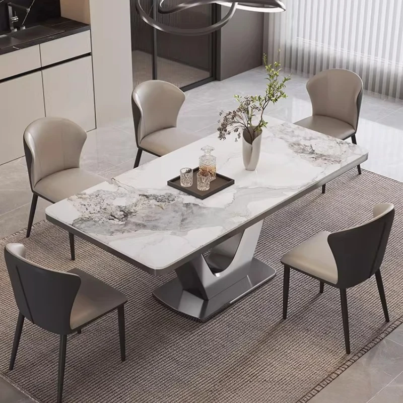 Keep Modern Kitchen Tables Warm Luxury Sets Decoration Dining Tables French Style Tavolo Rotondo Pranzo Dining Room Furniture