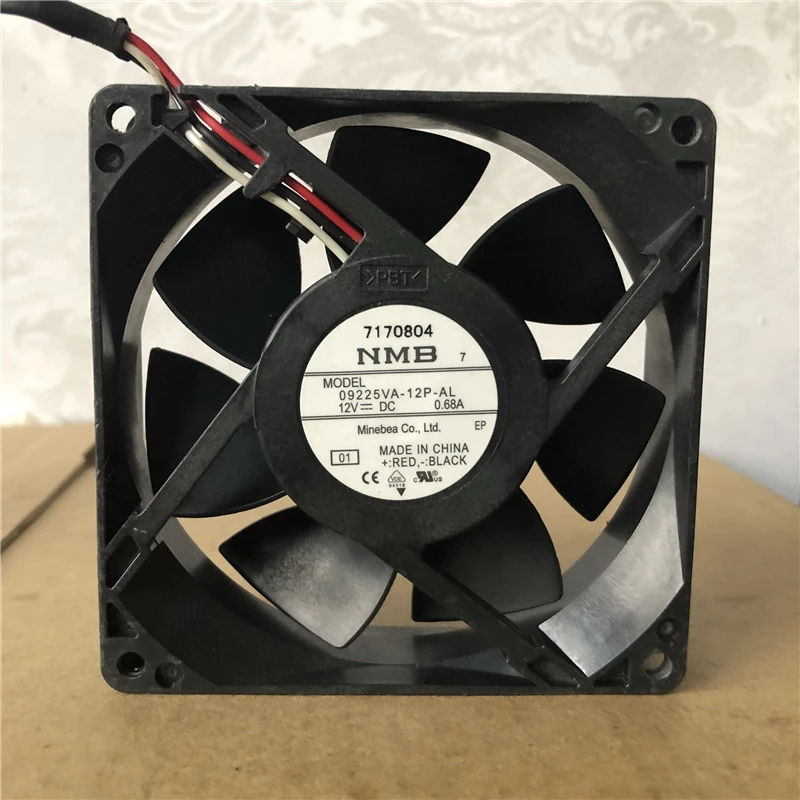 NMB 09225VA-12P-AL 12 0.68A 3-wire inverter cooling fan air blower