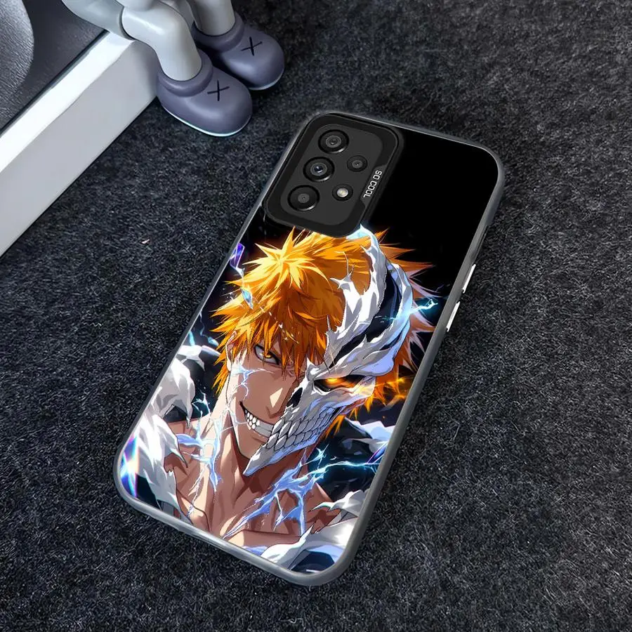 Phone Cover Case for Samsung Galaxy A54 A12 A13 A14 A56 A17 A52 A72 A23 A71 A25 A73 A16 A34 A32 A36 Anime B-Bleach Cool