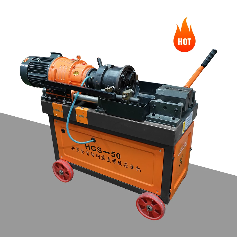 Factory Frequency Control Metal Thread Rolling Machine Tools Rebar Thread Rolling Machine