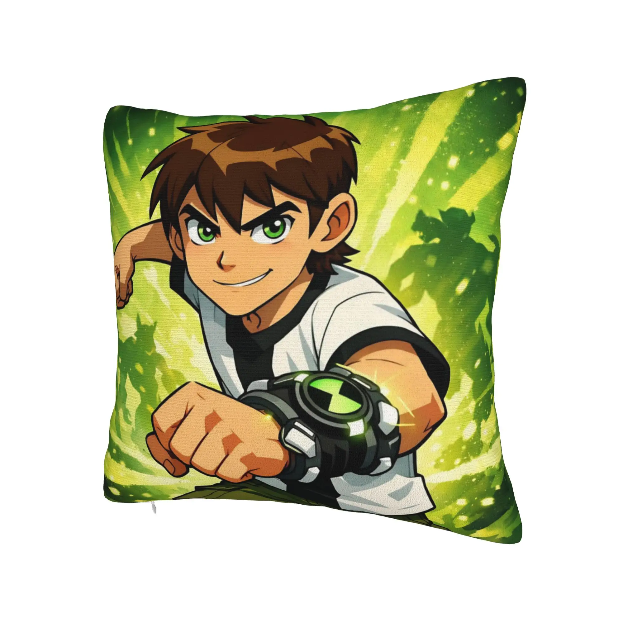 Ben 10 Anime Pillow Cover Merchandise Printing Cushion Cover Gift  Pillow Case Cover Bed Multi-Size