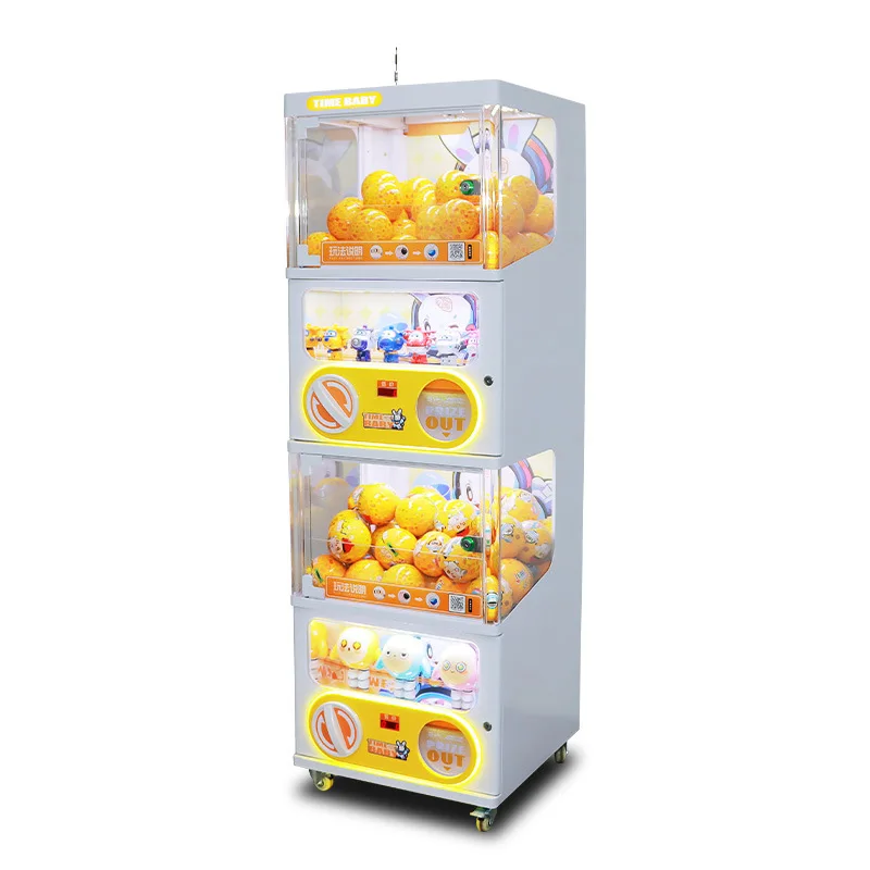 

Commercial large egg twister children's toy figure self-service vending machine