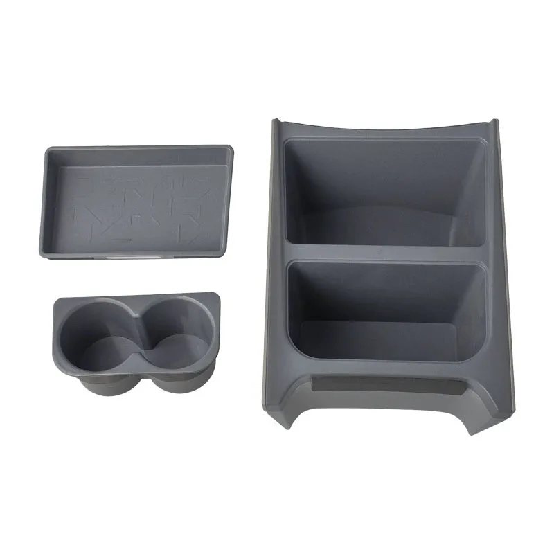 Double-Layer Car Seat Aisle Storage Box Bracket Tray Multifunctional Interior Modification Accessory for ZEEKR X