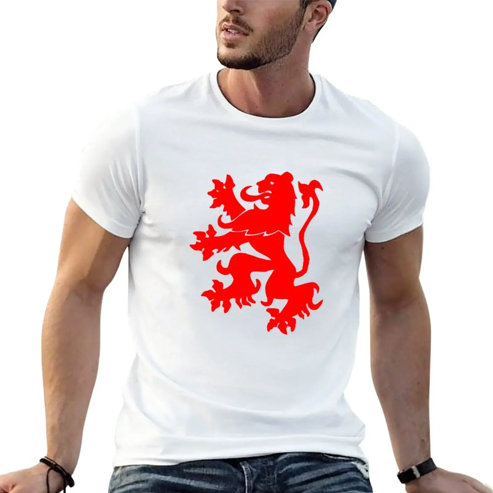 

RED LION T-Shirt tees oversizeds slim fit t shirts for men