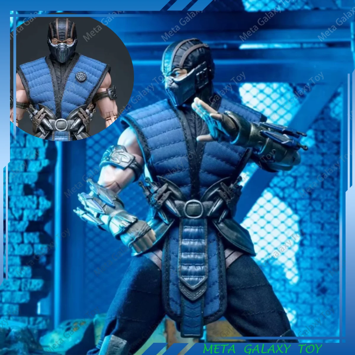 

In Stock Joy Man Toys NOOB SAIBOT 1/12 Model Toy Collection JM Toys Mortal Kombat Movie Bi-Han Sub-Zero Action Figure Model Gift