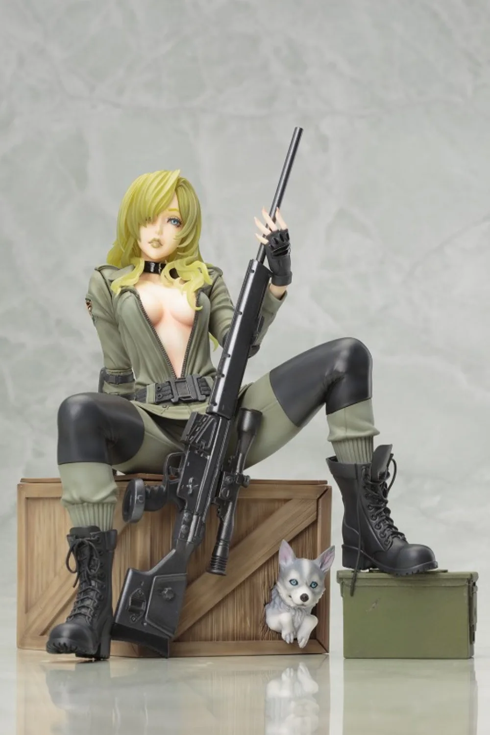 100% Original in Stock Kotobukiya Bishoujo Statue Metal Gear Solid Sniper Wolf Collection Series Model Decoration Model Toys
