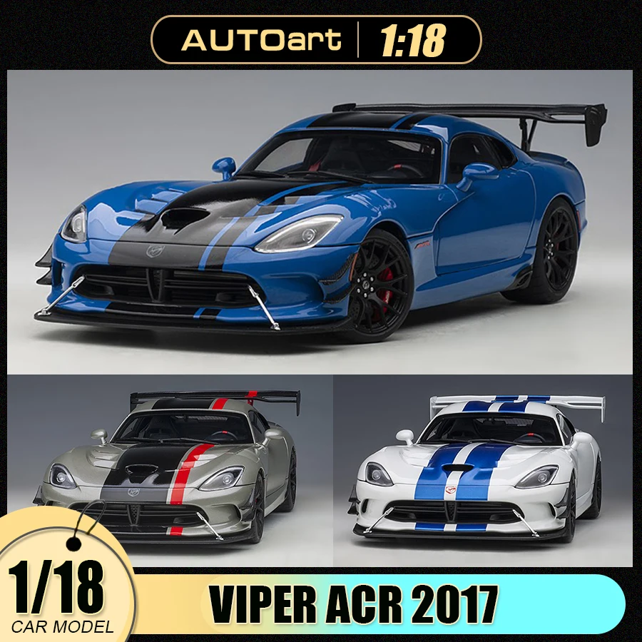 Autoart Diecast Scale Viper ACR 2017 Car Model of Holiday Gifts Company Gifts