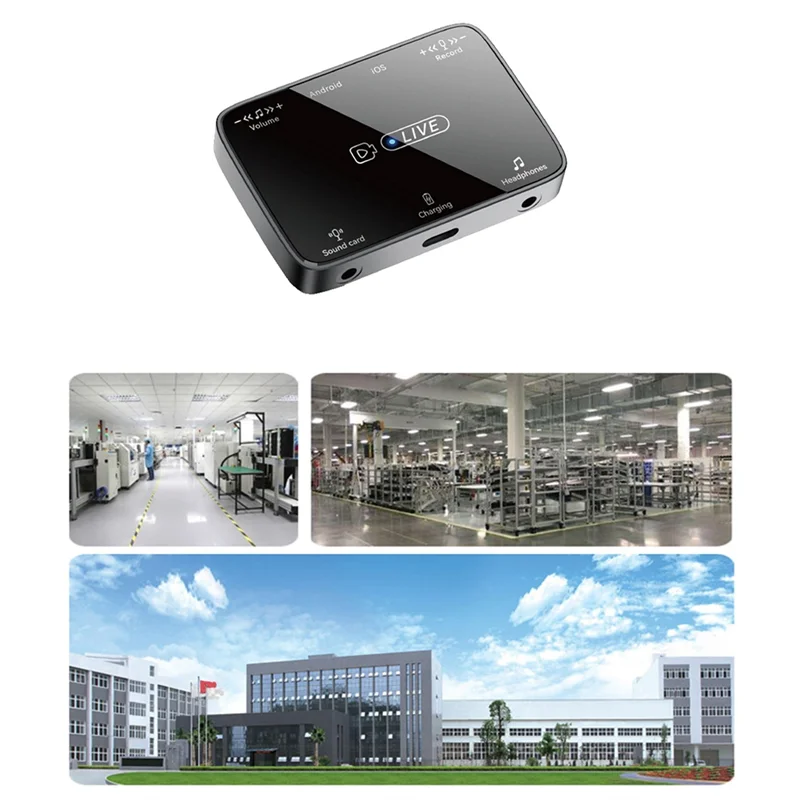 Excellent-2 In 1 ライブブロードキャストサウンドカードアダプター、照明/Typec ユニバーサルステレオカラオケおよびマイクアーティファクトに適しています
