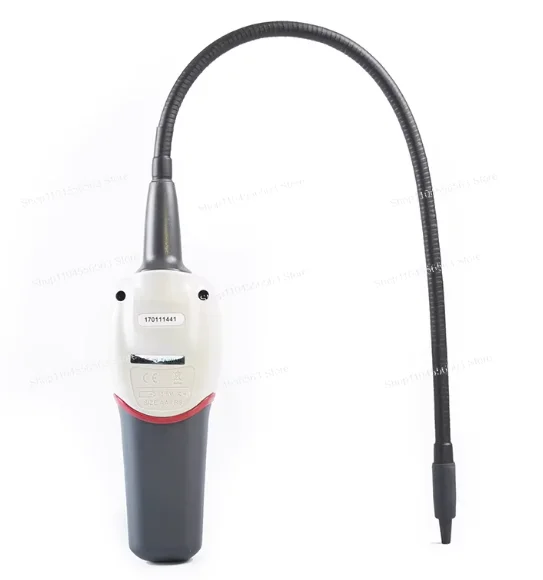 Portable Hydrogen Leak Detector 384 for 5% H2 & 95% N2 Gas Mixture, Industrial Refrigeration & HVAC Use with Carrying Case