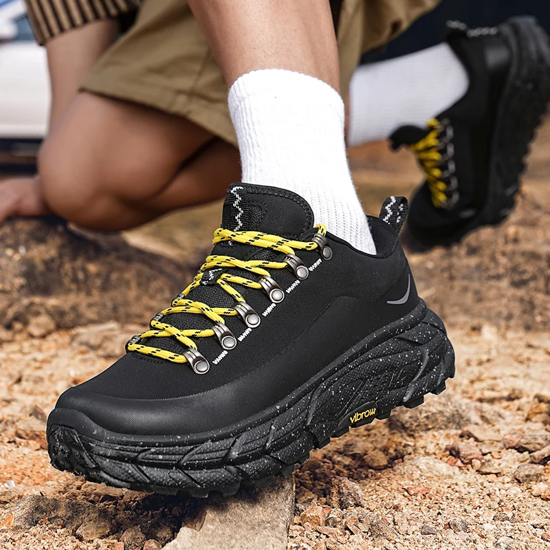 

2026 Hiking Shoes Waterproof Casual Walking Hiking Boots Outdoor Rubber Camping Trekking Non-Slip Women Mountain Walking Sneake