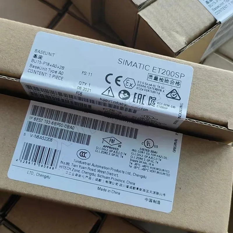 

Brand New Original 6ES7193-6BP00-0DA1 6ES7193-6BP40-0BA1 6ES7193-6BP00-0BA1 , One Year Warranty, Fast Shipping