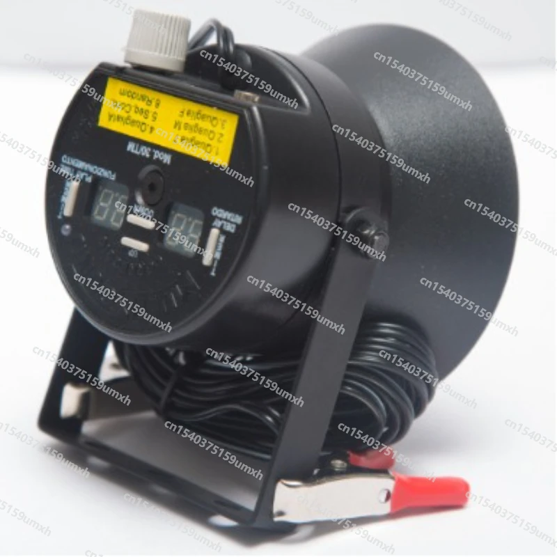 

CP395B Открытый садовый репеллент для птиц, электронный репеллент для птиц, фруктовый сад, сельскохозяйственные угоди, машина для отпугивания птиц, источник питания постоянного тока 12 В