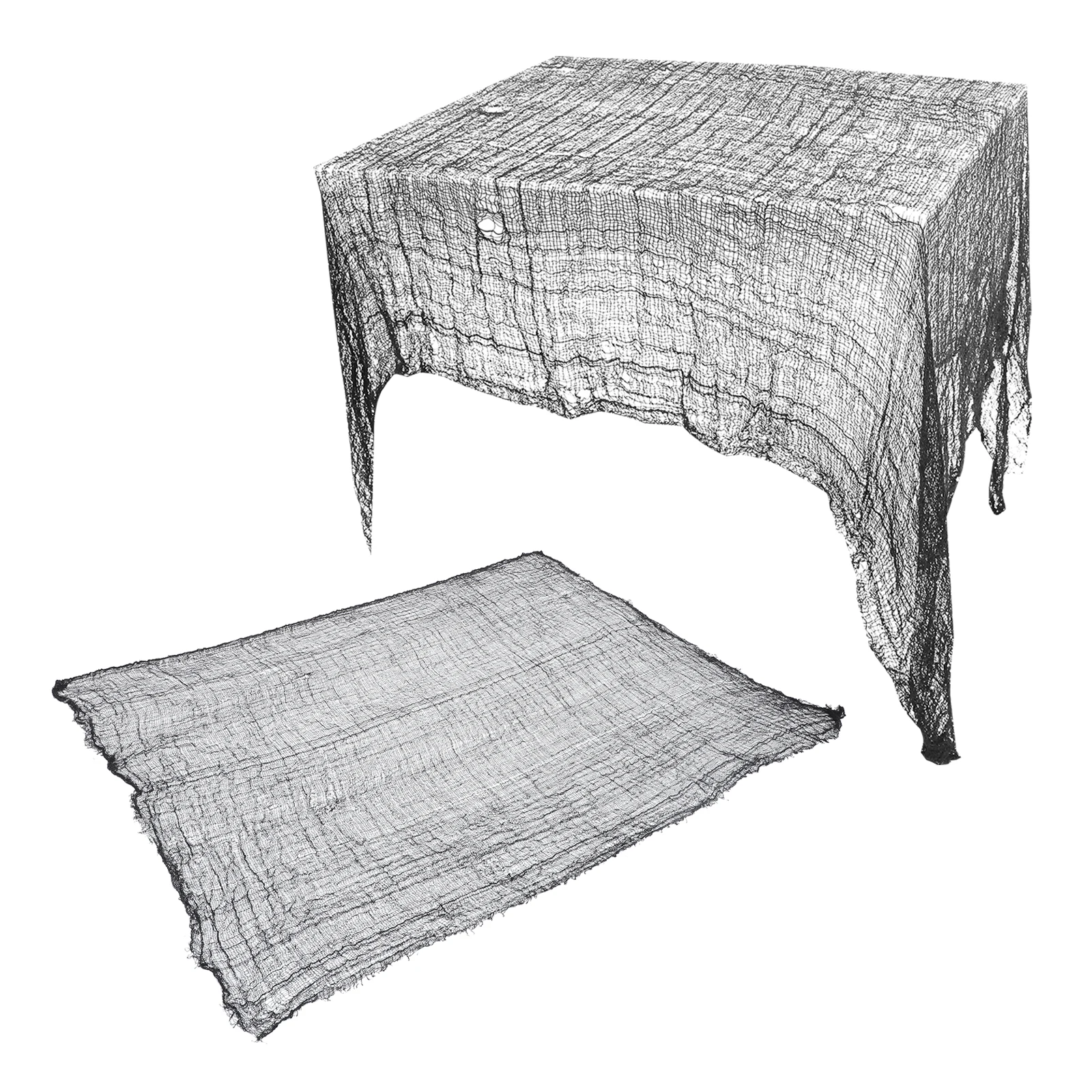 

2Pcs Halloween Decoration Gauze Clothes Spooky Party Props Creepy Fabric Decor Gauze Clothes Halloween Spooky Cloth