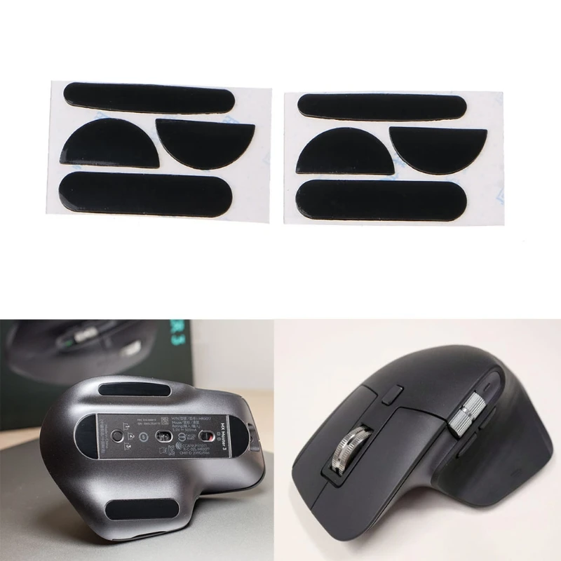 Wireless Gaming Mouse Feet for MX Master3S Rounded 2 Sets