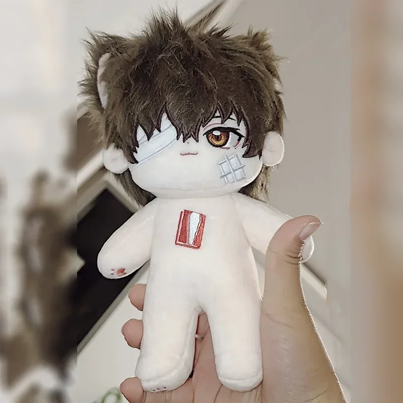 Bungou الكلاب الضالة 20 سنتيمتر Osamu Dazai القطن محشوة لطيف أفخم دمية لعب للأطفال الكبار الرسوم المتحركة تحصيل هدية