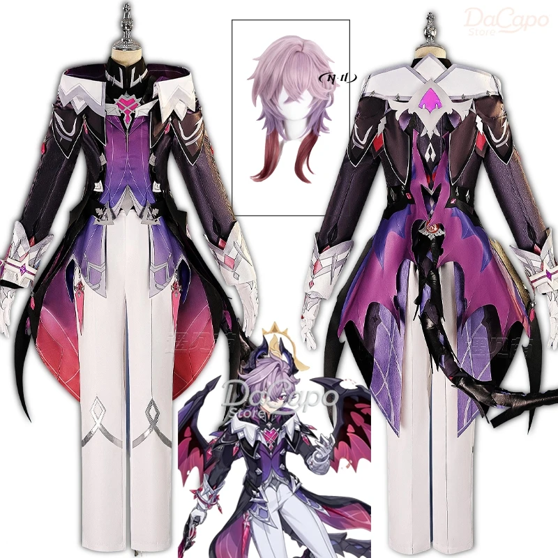 

Genshin Impact Dragon Durin Косплей Костюм Мини Костюм Durin Брюки Сапоги Хэллоуин Мужчины Женщины Одежда Рождественская Униформа Костюм