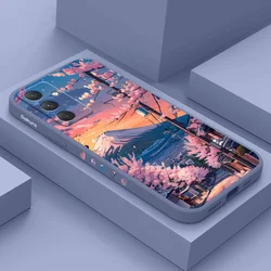 Sunset Scenery Phone Case For Samsung Galaxy A55 A35 A25 A15 A05 A05S A54 A34 A24 A14 A04 A04S A04E 4G 5G Cover