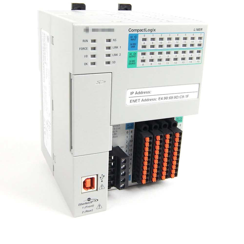 

NEW 1769-L18ER-BB1B AB PLC CompactLogix L18 512KB Ctlr 1769-l18er-bb1b