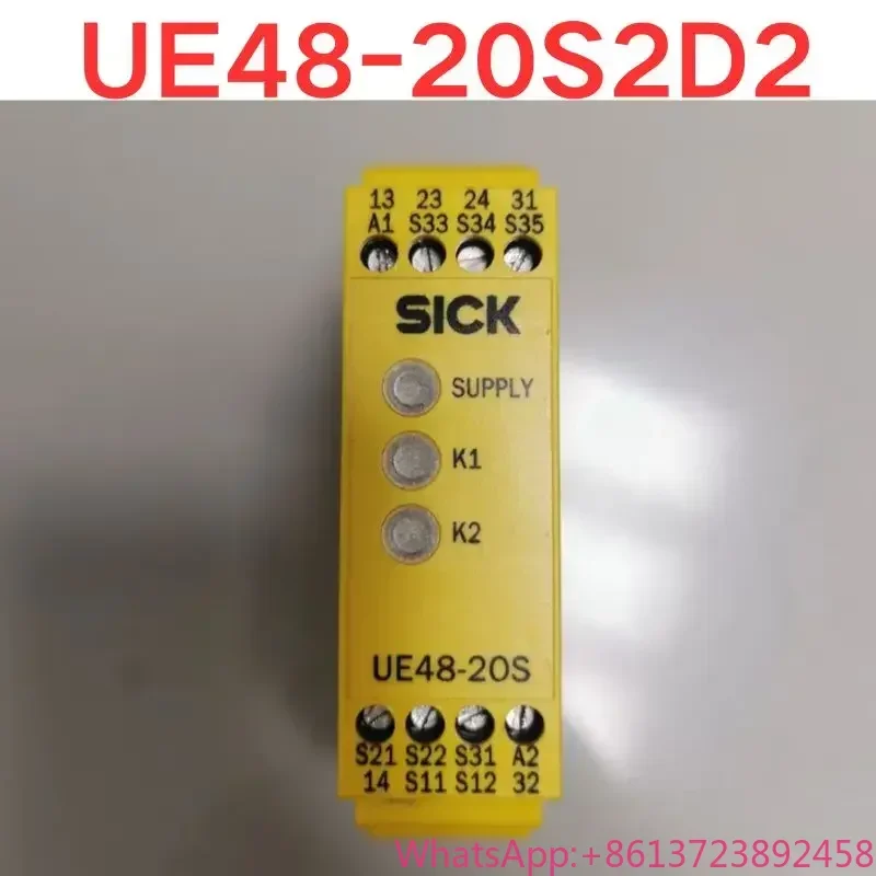 

Second-hand test OK SICK safety relay UE48-20S2D2 order number 6024915