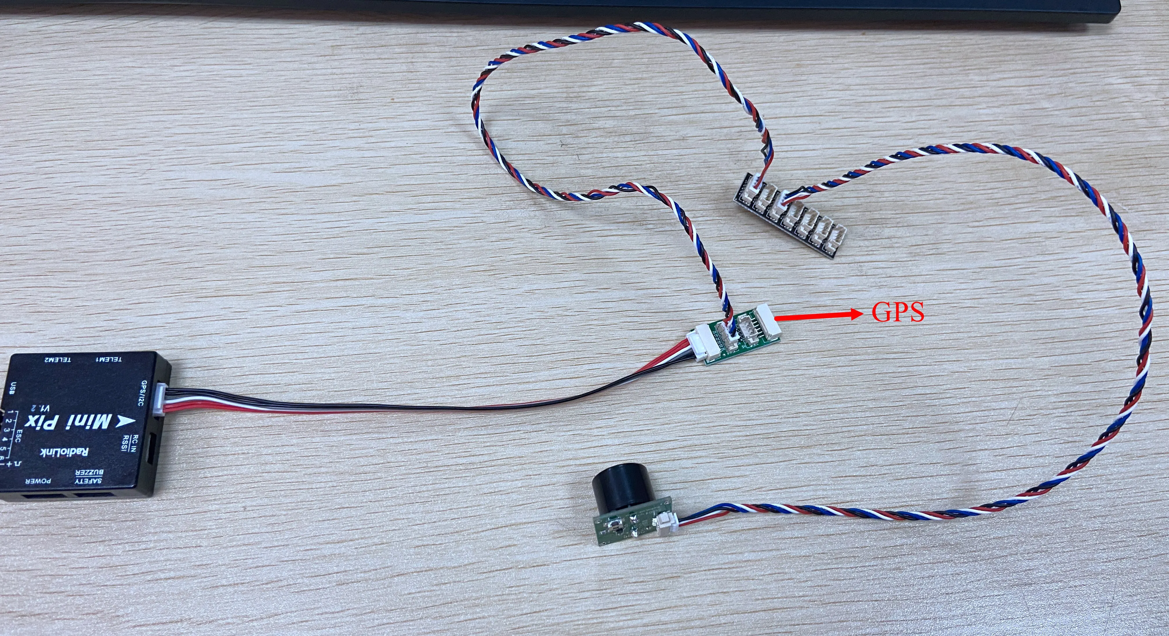 Radiolink I2C ekspansji płyta transferowa dla Mini Pix Pixhawk kontroler lotu za pomocą ultradźwięków moduły SUI04 SU04 Drone czujnik