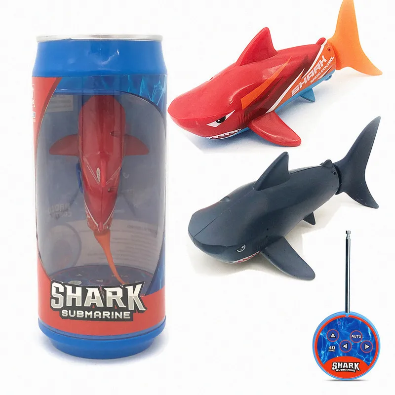 New 2024 mini RC Remote Control Shark Submersible small Electric Toys for Kids Boys Children Cool Stuff Sharks Submarine