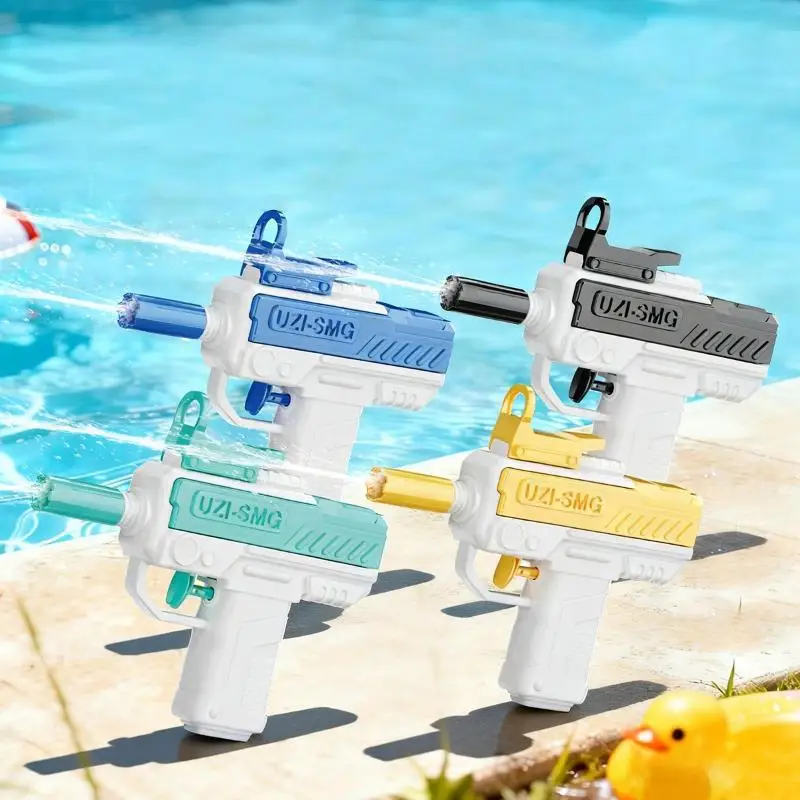 1Pcs Non Electric  Summer UZI Water  High-pressure Full Automatic Firing Water Beach Toy  For Kid Adult Gift