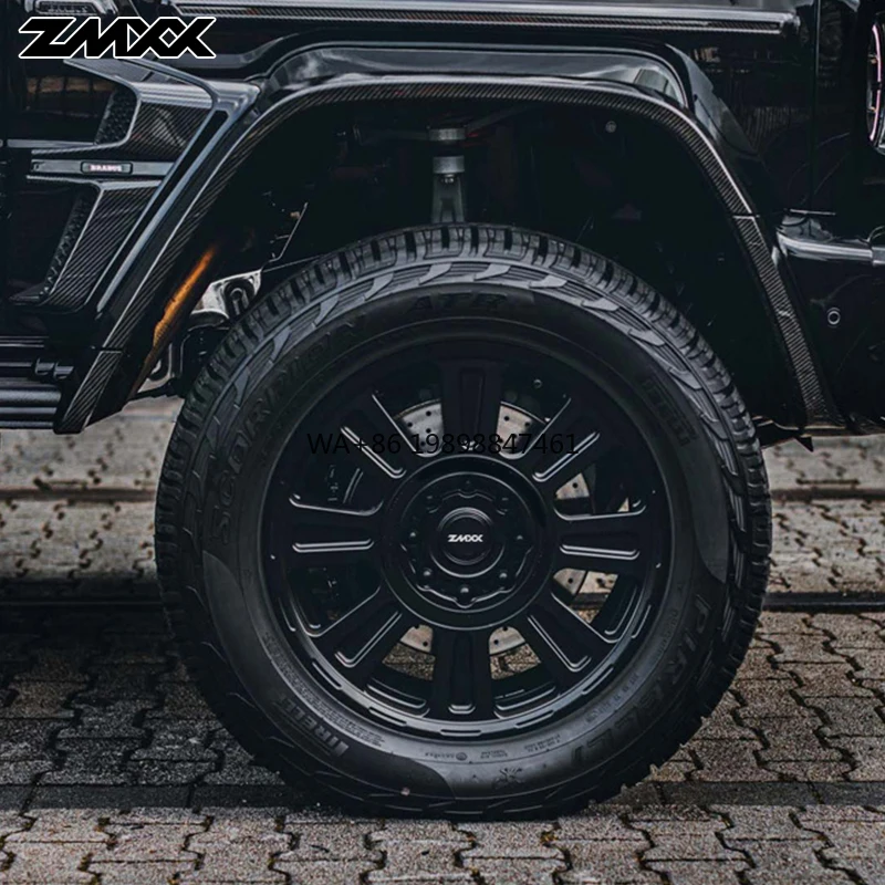 عجلات سيارة الركاب ZXMM تنطبق على جنوط عجلات المصنوعة من سبائك الألومنيوم المصقولة من مرسيدس E/C/EQS/C8/GLB/GLC/GLE/GLSaluminum #1
