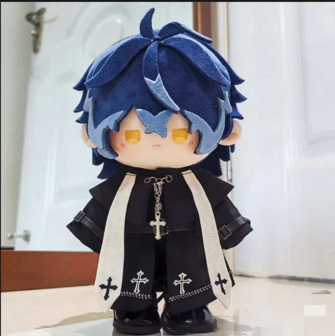 

Genshin Impact Kyryll Chudomirovich Flins Game Plushie Косплей Милое мультяшное платье-подушка Фигурка Сменная одежда Подарок на Хэллоуин