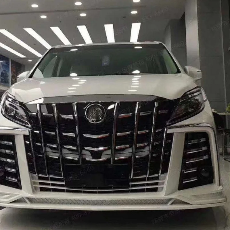

Подходит для 18-20 Buick GL8, детали для модификации автомобиля Alphard второго поколения Lingku, решетка переднего и заднего бампера, большой Surro