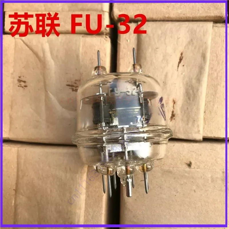 Original box of Soviet FU-32 ry-32 vacuum tubes, directly replaceable for 832A vacuum tubes