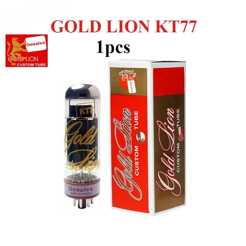 

GOLD LION KT77 Vacuum Tube HIFI Audio Valve Replace KT66 KT88 EL34 6CA7 5881 Electronic Tube Amplifier Kit DIY Matched