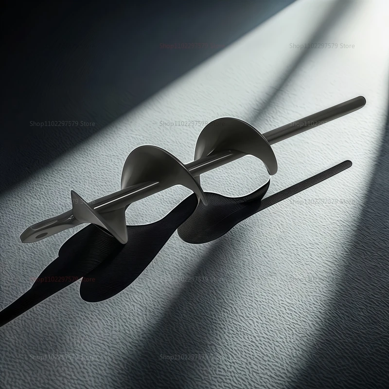 Punta a coclea per trapano elicoidale per terreno da giardino per piantare pozzi di scavo per terreno sciolti Punta da trapano in lega resistente per attrezzi da giardino per prato